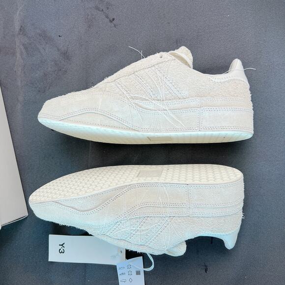 NEW! Adidas Y-3 Gazelle Low Off White Sashiko - Picture 4 of 7